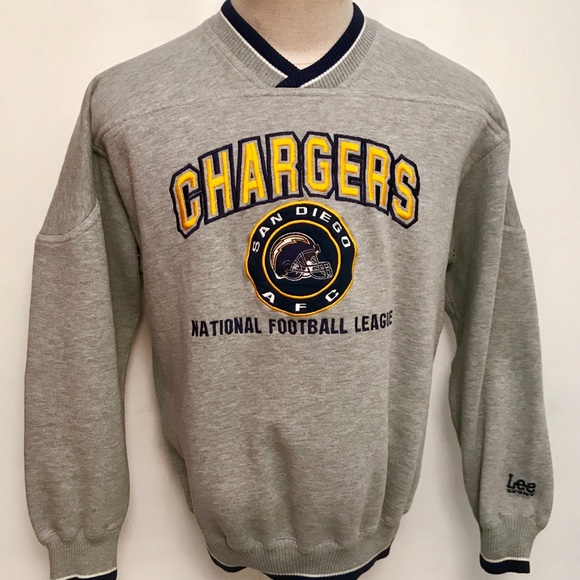 san diego chargers hooded sweatshirt